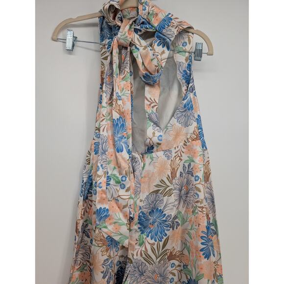 NWT Anthropologie SIGNIFICANT OTHER LANA TIE-BACK JUMPSUIT Size US 2 #MC431 - Picture 6 of 11